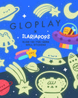 Cosmic Cute! Glow in The Dark Wall Stickers by Gloplay