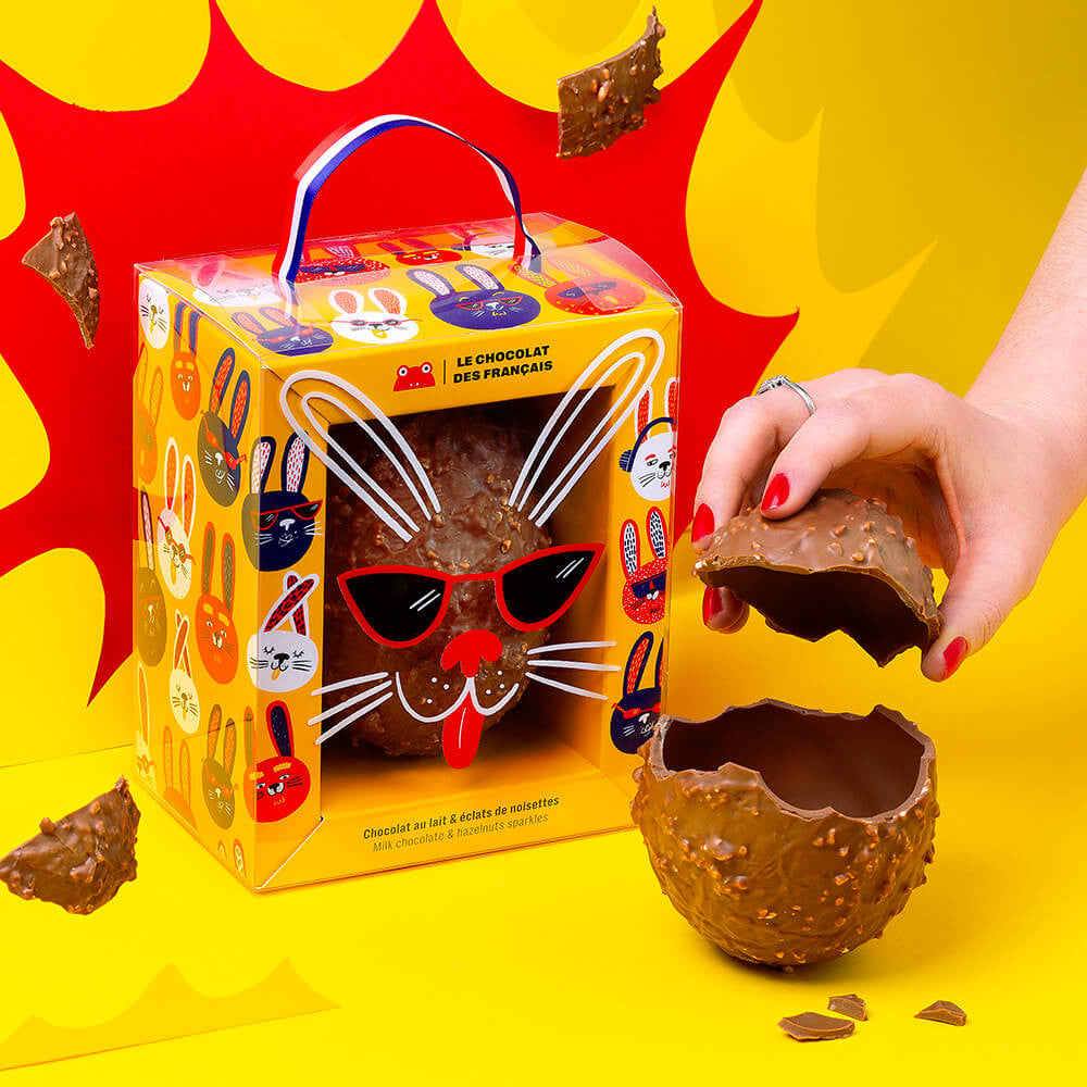 SALE Chocolate Egg  by Le Chocolat Des Francais
