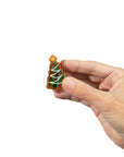 Mini Christmas Tree Cookie Hair Claw
