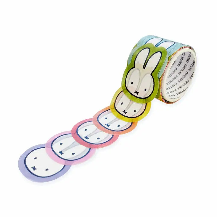 Colorful Miffy Washi Sticker Roll