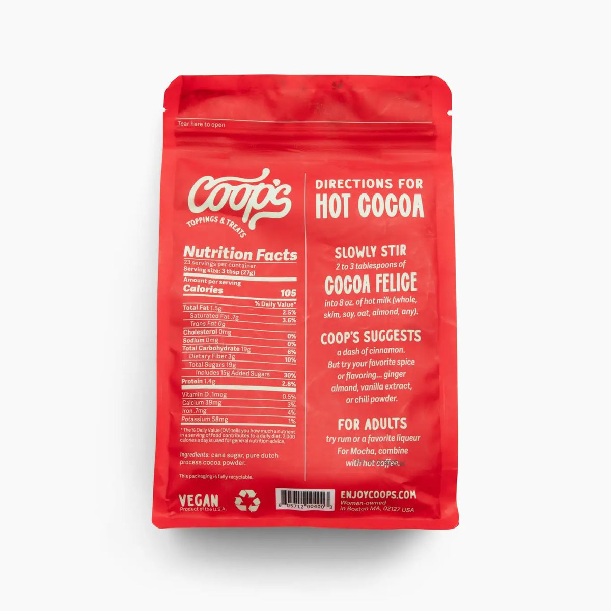Cocoa Felice Hot Chocolate Mix