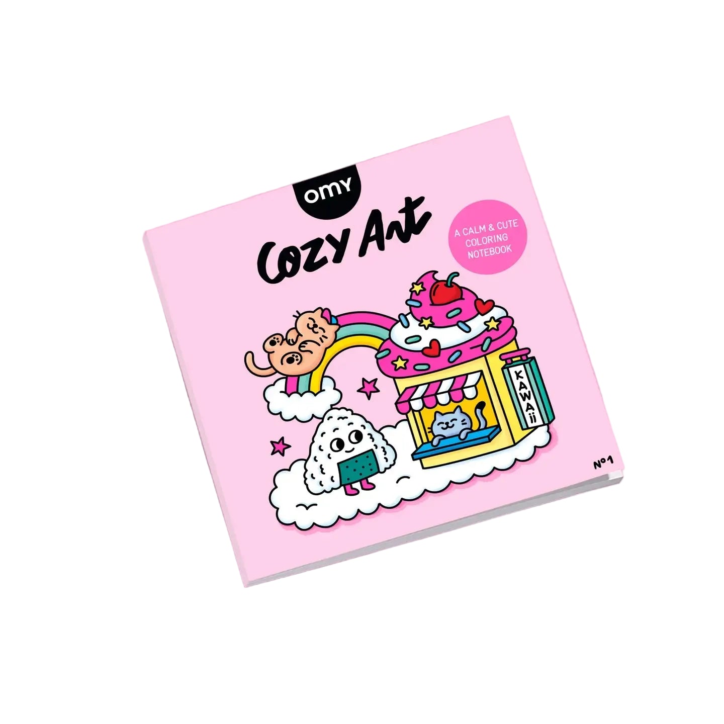 Kawaii - Cozy Art Coloring Book