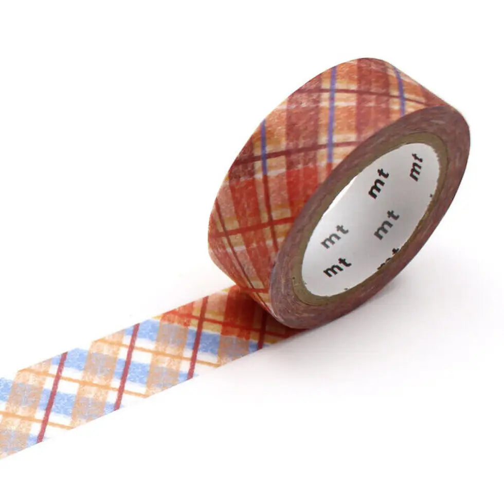 Crayon Check Washi Tape
