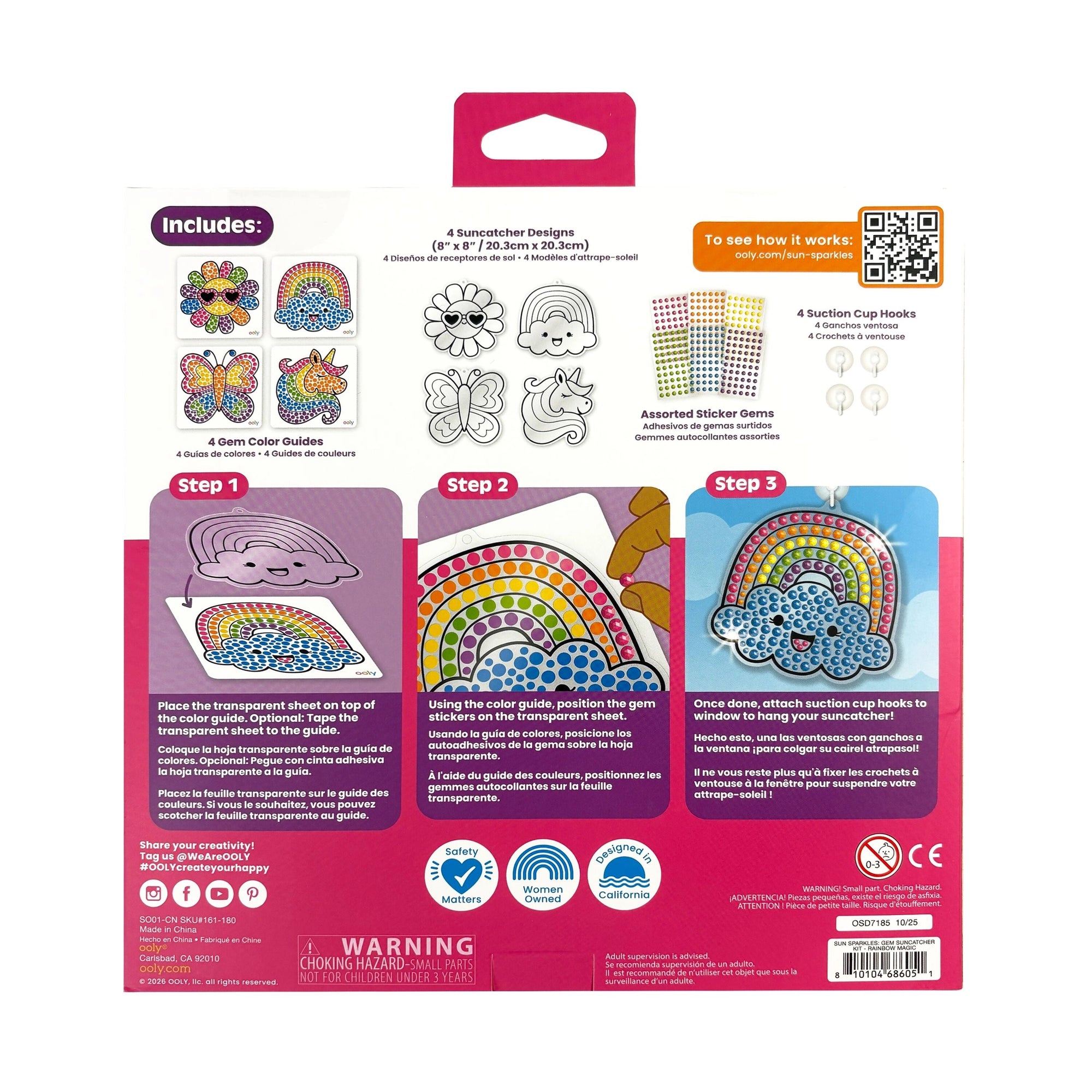 Rainbow Magic Sun Sparkles Gem Suncatcher Kit