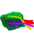 Rainbow Chard Hair Claw by Jenny Lemons