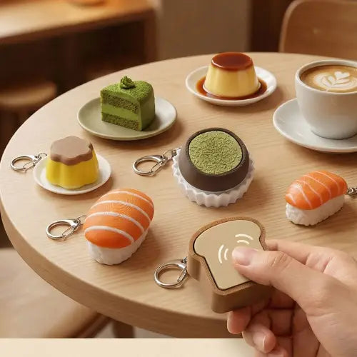 YumYum Dessert Clicker Keychain