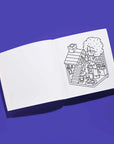 Tiny House - Cozy Art Coloring Book