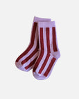 Violet Stripe Sock by Milk Teeth