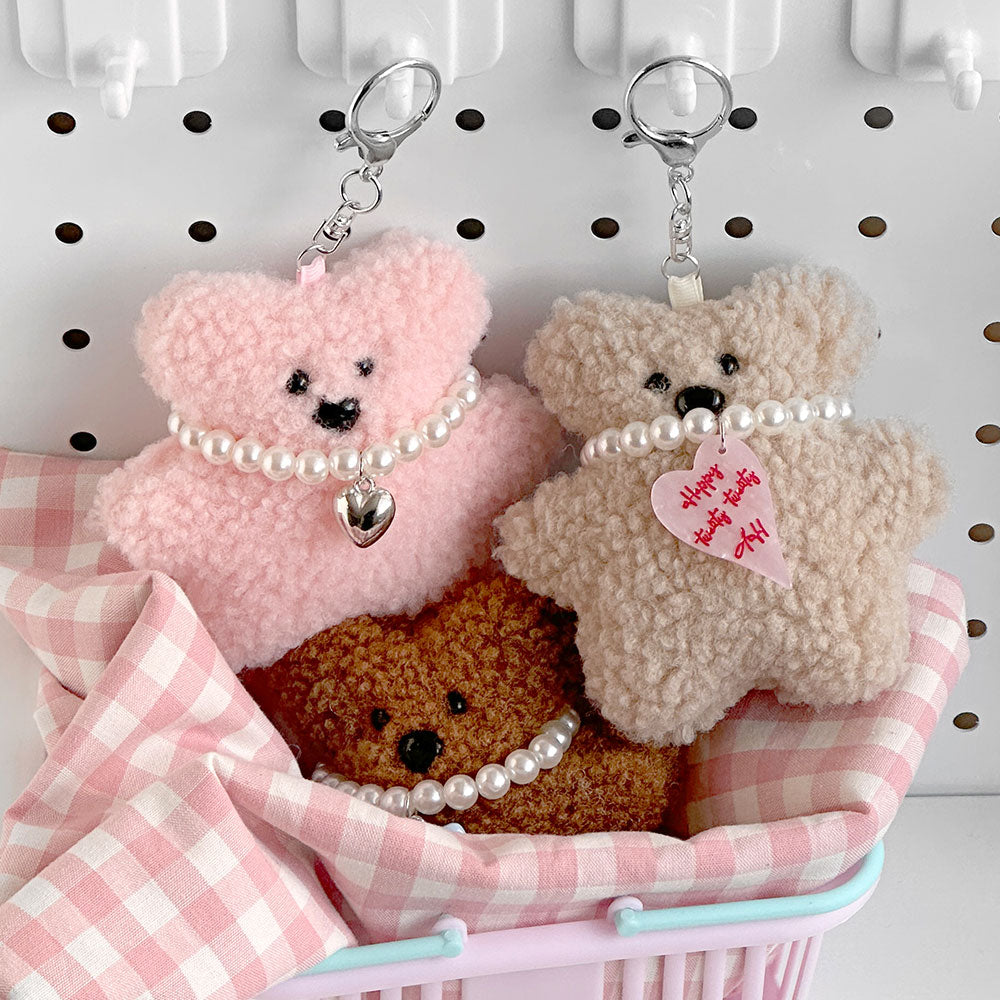 DIY Teddy Bear Keychain Decoration Kit by K-Wonderland