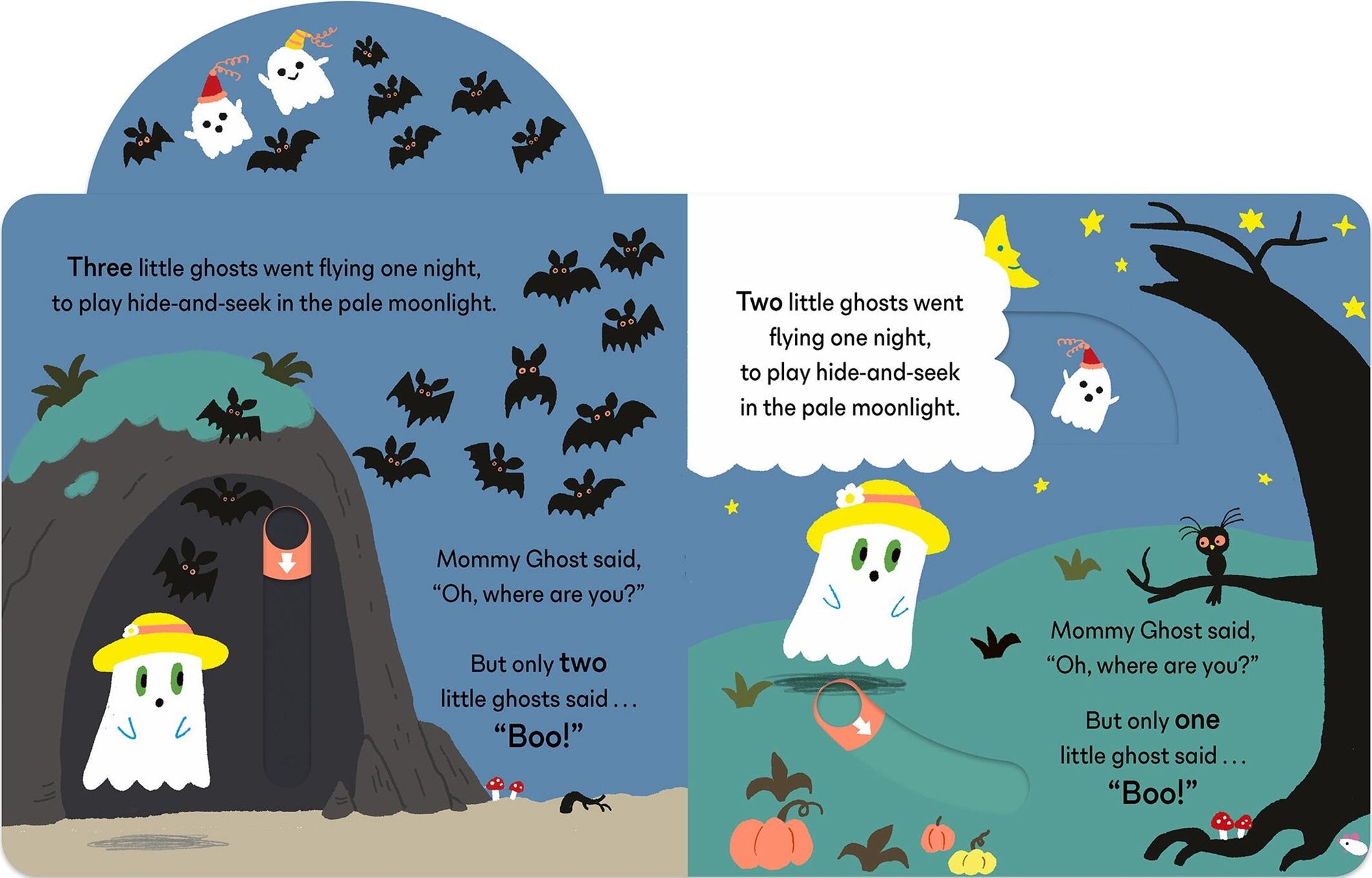 Five Little Ghosts Board Book by Alex Barrow
