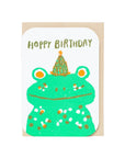 Hoppy Birthday Frog Card by Egg Press