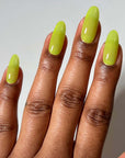 Chartreuse Star Fruit Jelly Nail Polish