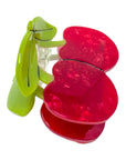 Maraschino Cherry Hair Claw by Jenny Lemons