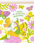 Magical Birthday Fairy Card by Phoebe Wahl