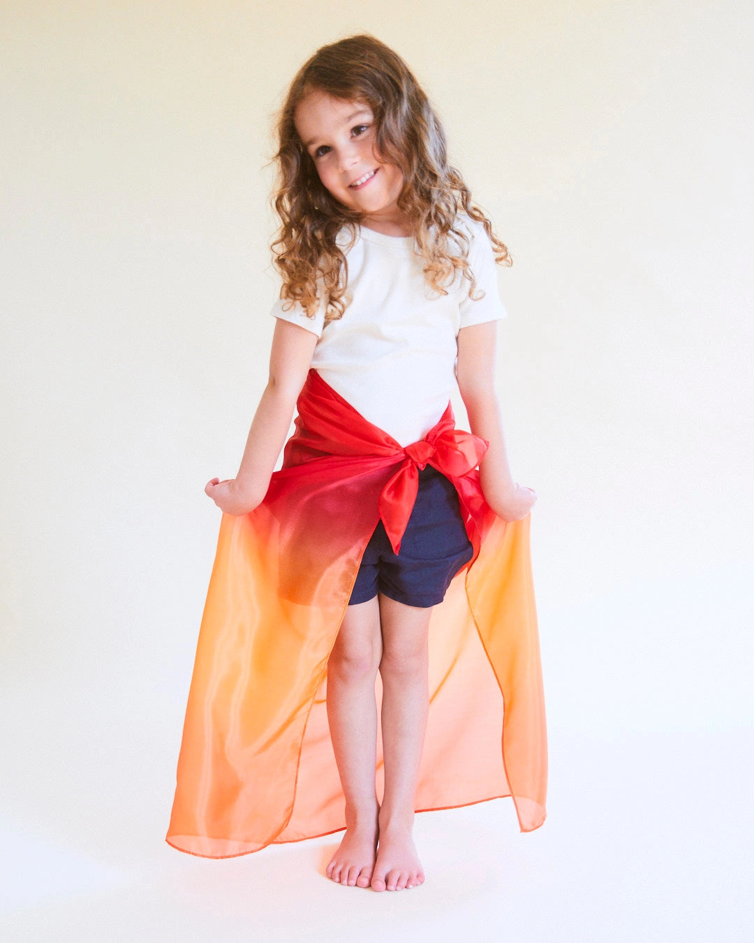 Enchanted Playsilks - Fire By Sarah&#39;s Silks