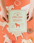 Dala Horses Embroidery Board Kit
