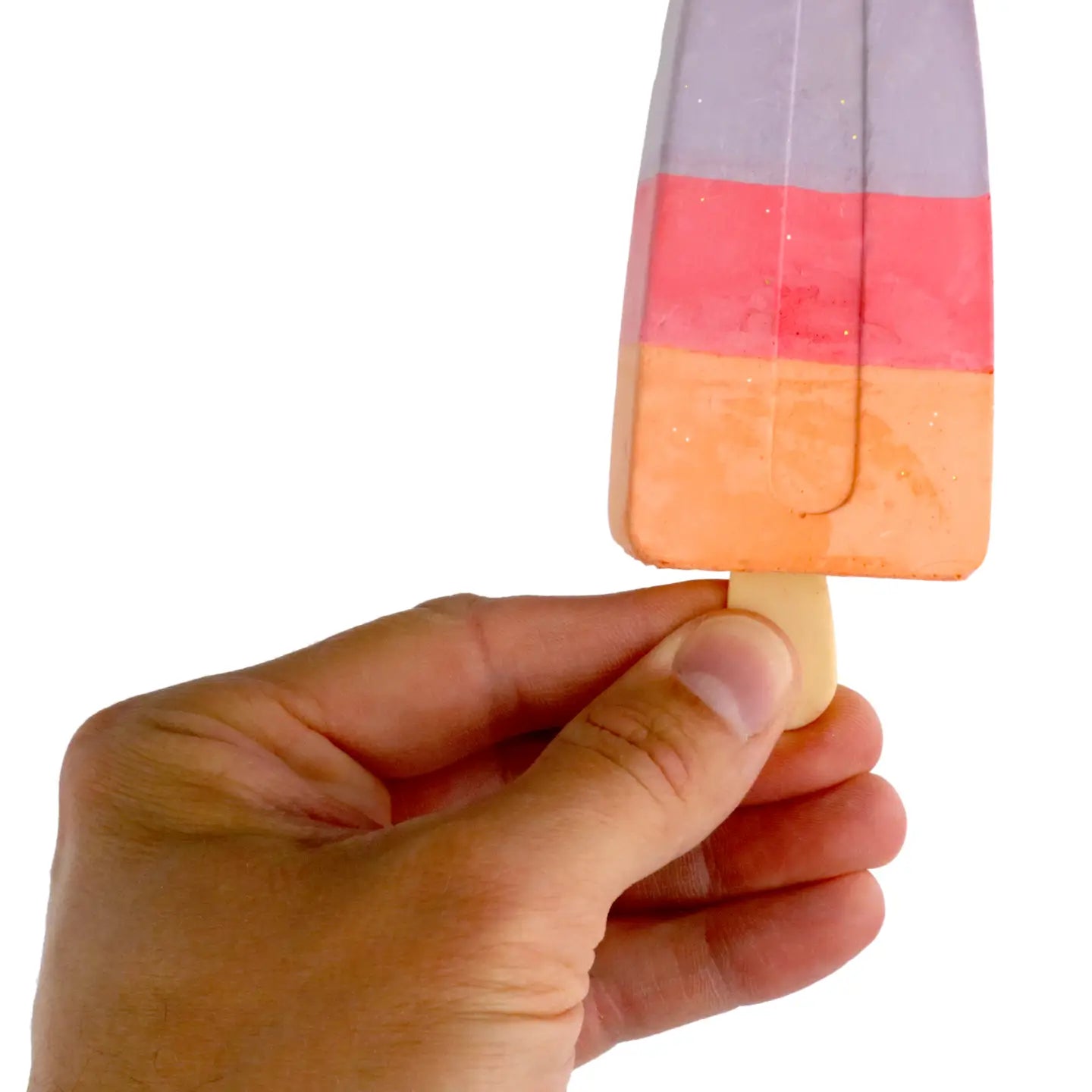 3 Color Popsicle Glitter Chalk 6 Pack