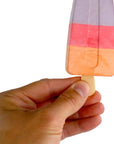 3 Color Popsicle Glitter Chalk 6 Pack