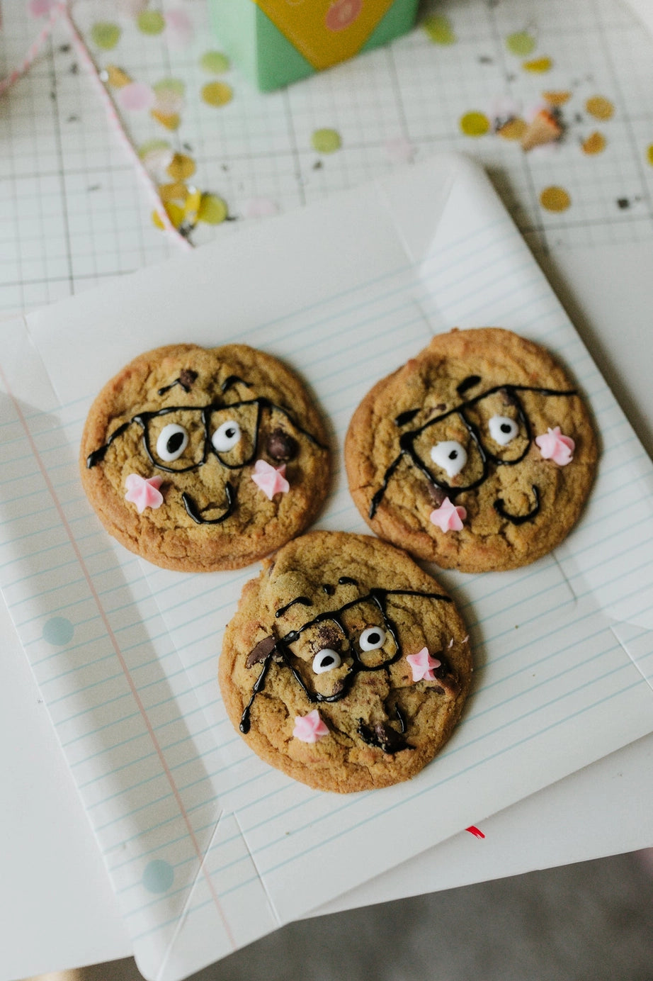 Notebook Paper Plates