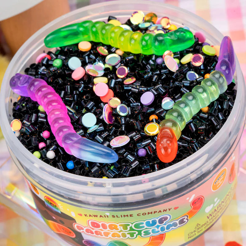 Dirt Cup Parfait Crunchy Slime by Kawaii Slime Company