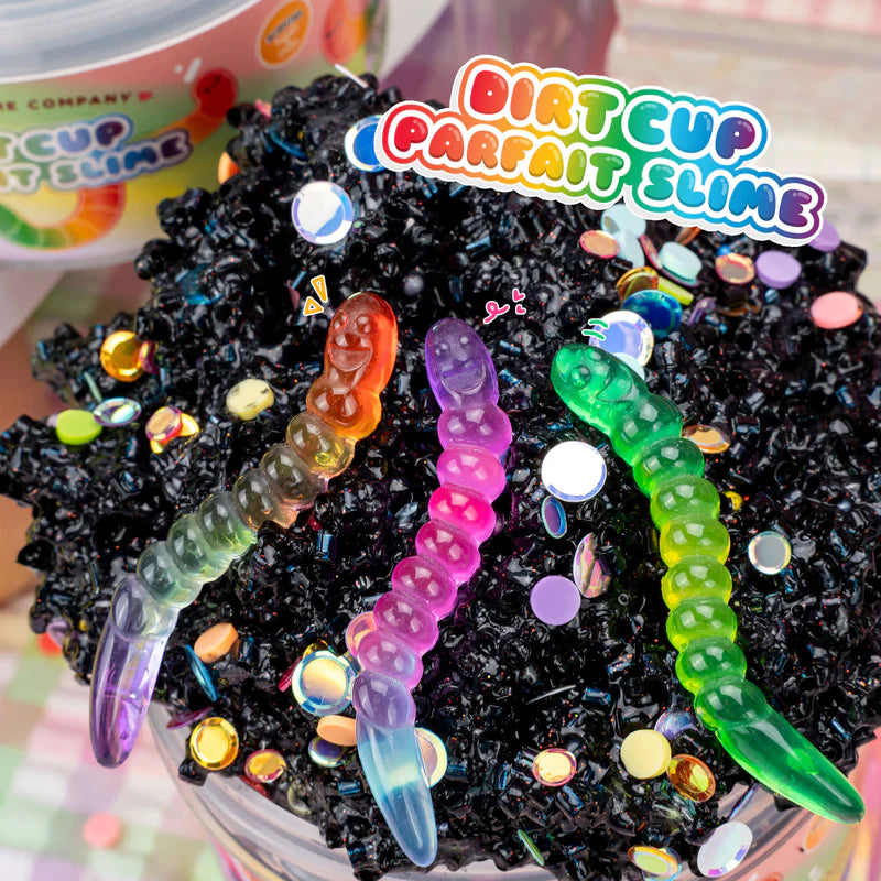 Dirt Cup Parfait Crunchy Slime by Kawaii Slime Company