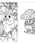 Autumnalwood: Enchanted Creatures Coloring Book