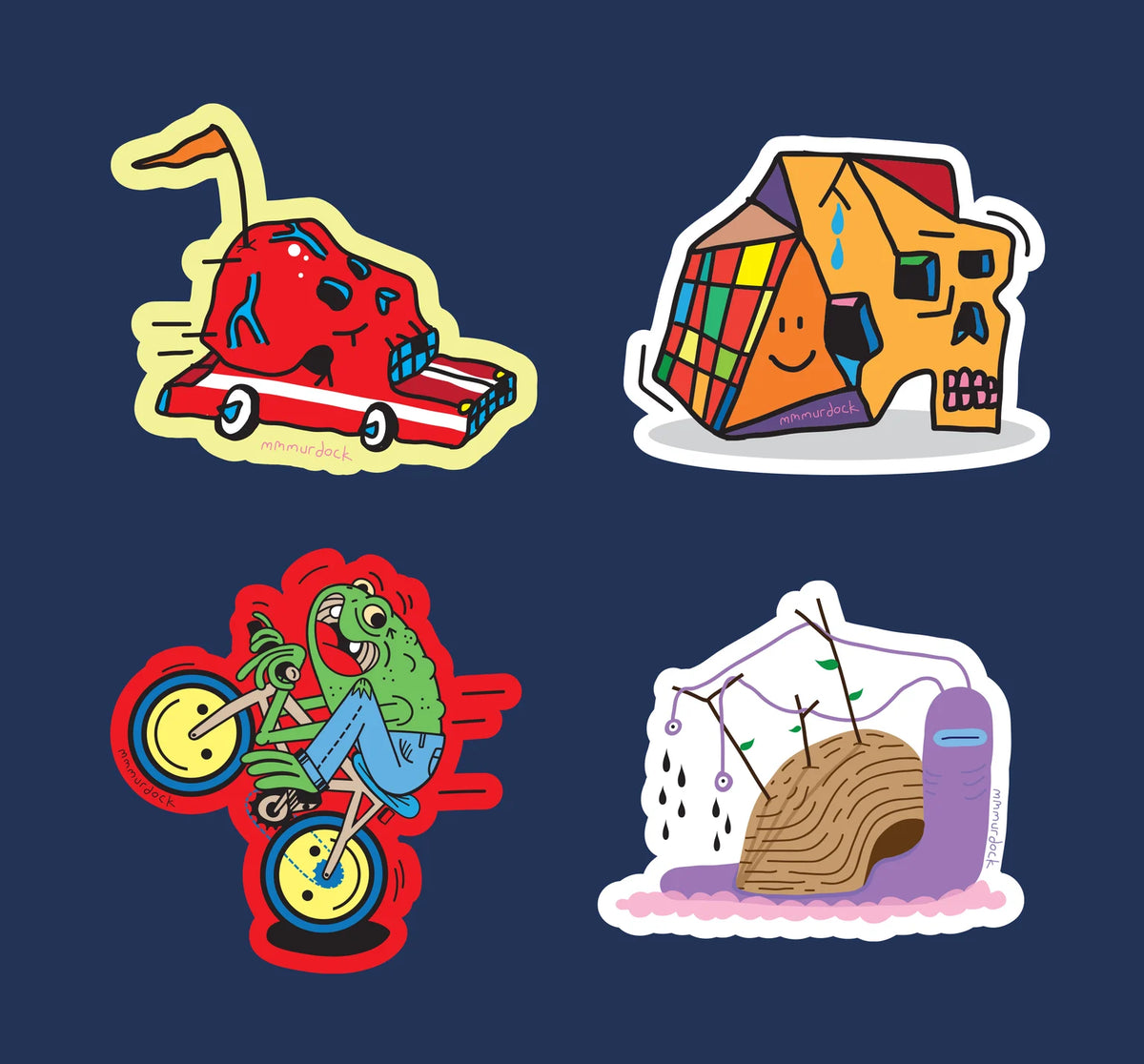 Party Pack Vinyl Sticker Set – Mochi Kids