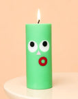 Dippy Pillar Face Candle