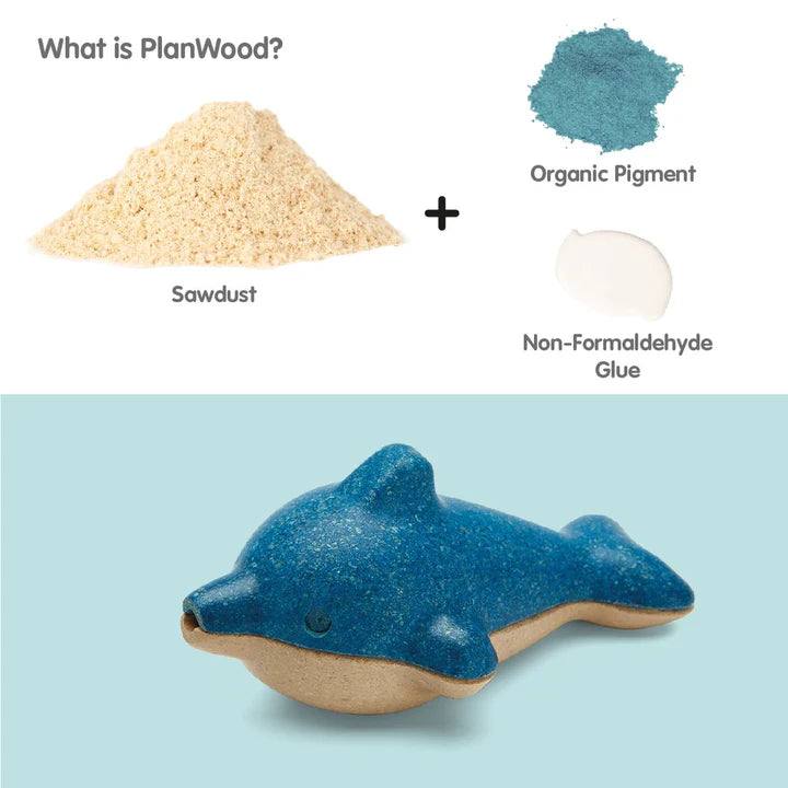 Wooden Dolphin Whistle