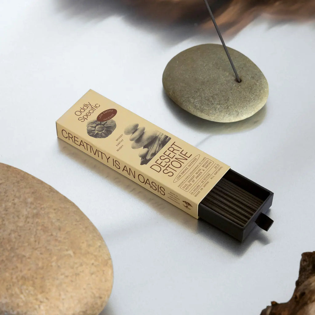 Low Smoke Incense | Desert Stone by Oddly Specific