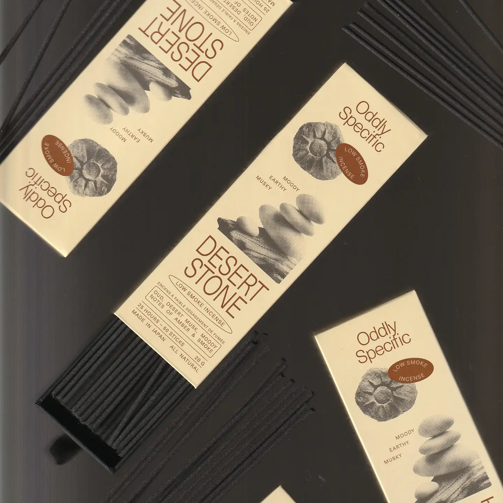 Low Smoke Incense | Desert Stone by Oddly Specific