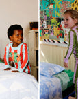 Hanna Andersson x Dusen Dusen Pajama Set - Sea Stripe
