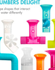Pipes & Cogs & Tubes Bath Toy Bundle 13pcs Set