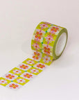 Flower Tiles 30mm Wide Washi Tape by My Darlin'