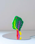 Rainbow Chard Hair Claw by Jenny Lemons