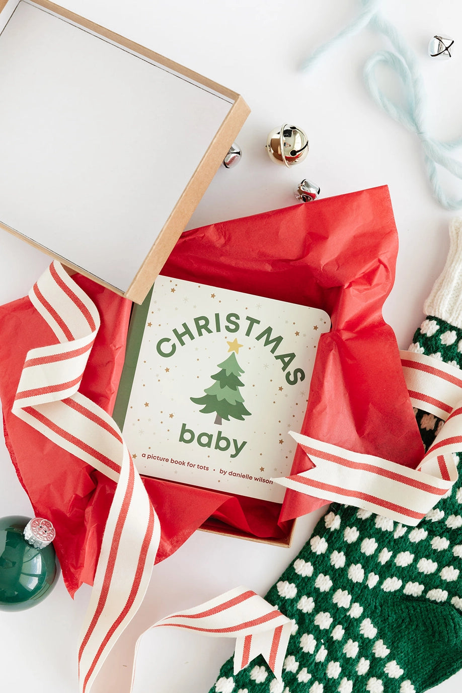 SALE Christmas Baby Board Book by Danielle Wilson