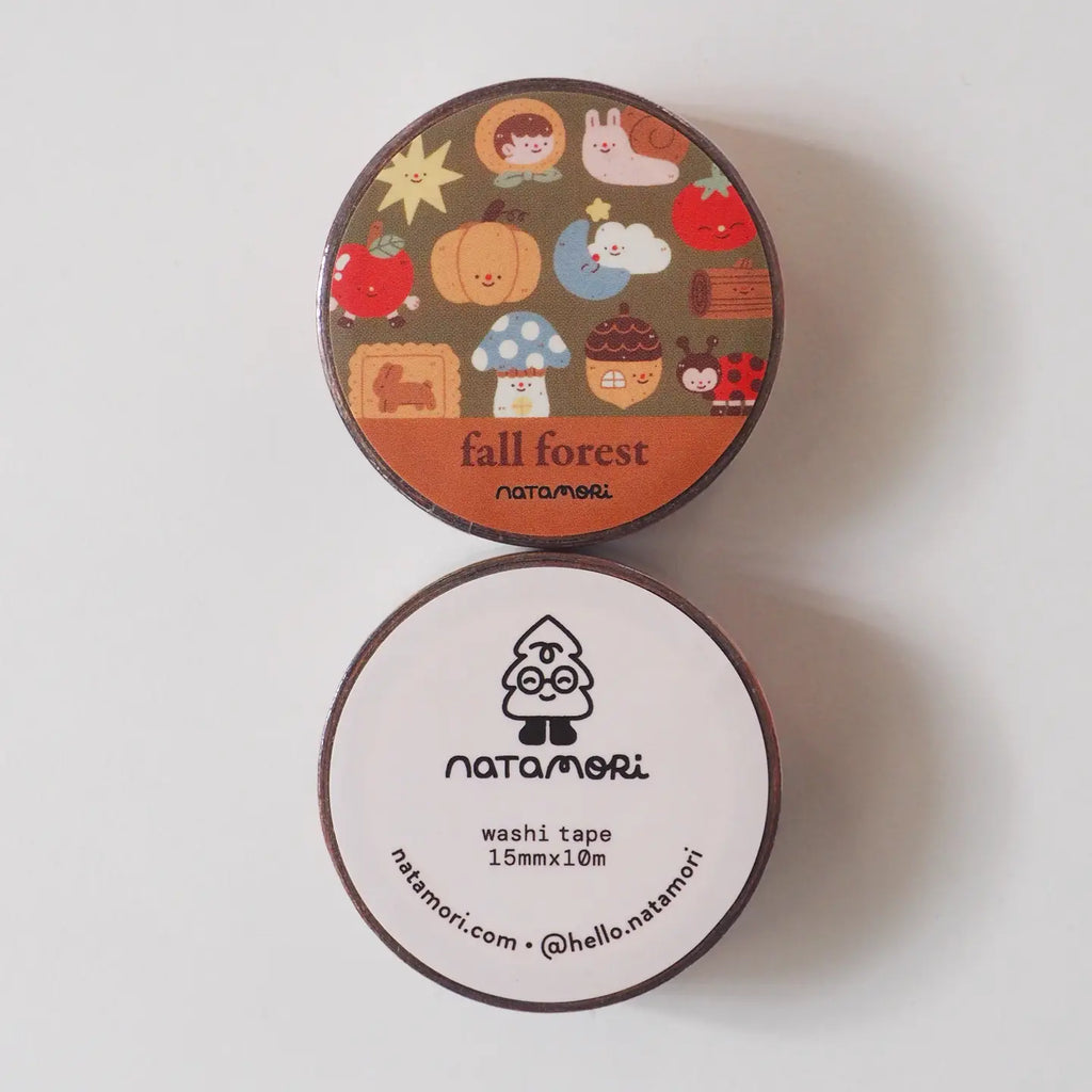 Fall Forest Washi Tape by natamori