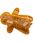 Gingerbread Holiday Cookie Hair Claw by Jenny Lemons