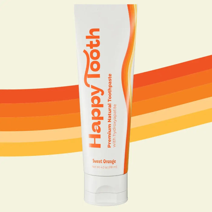 Premium Natural Toothpaste- Sweet Orange by Happy Tooth