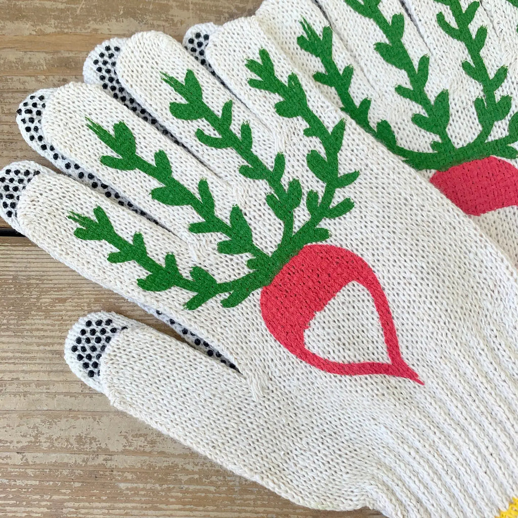 Radish Gardening Gloves by My Little Belleville