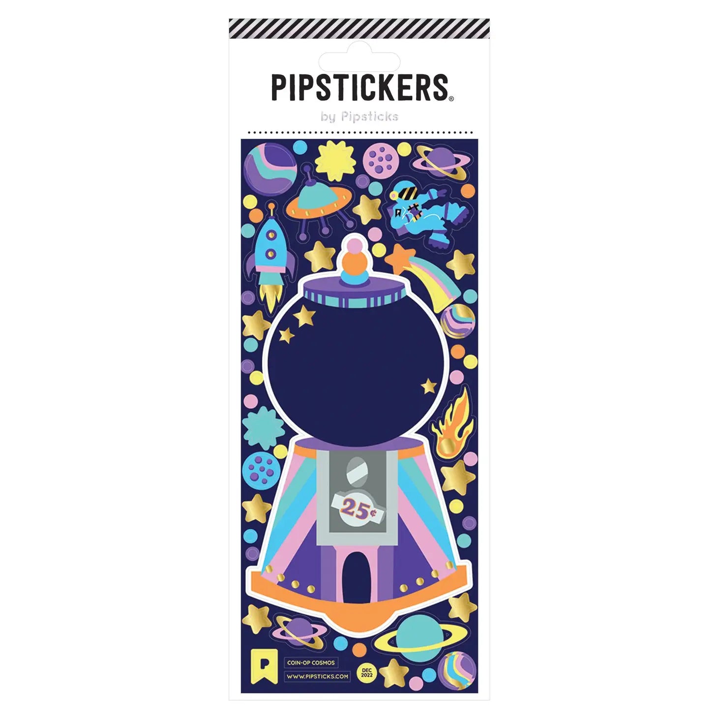 Coin-Op Cosmos Sticker Sheet by Pipsticks