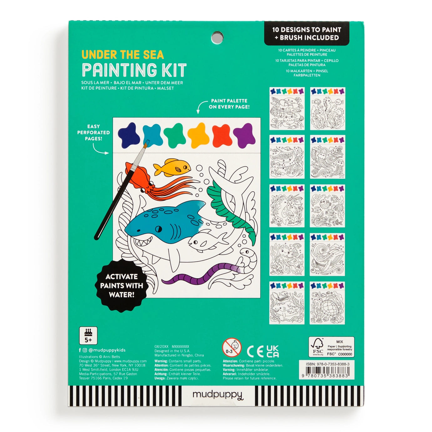 Under the Sea Painting Kit by Mudpuppy