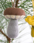 Mushroom Holiday Ornaments Set