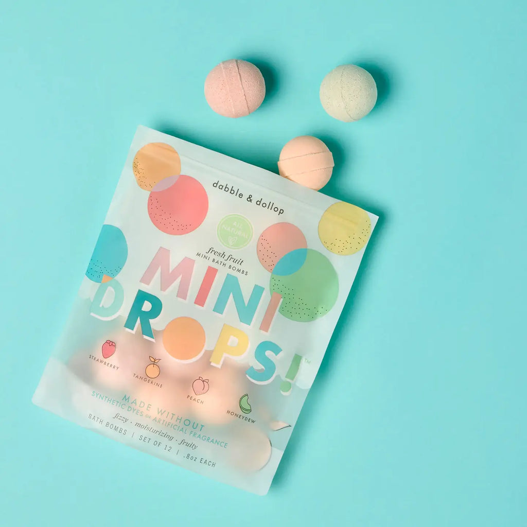 Mini Drops Bath Bombs by Dabble & Dollop