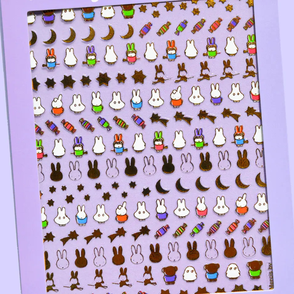 Miffy's Halloween Nail Stickers by Deco Beauty