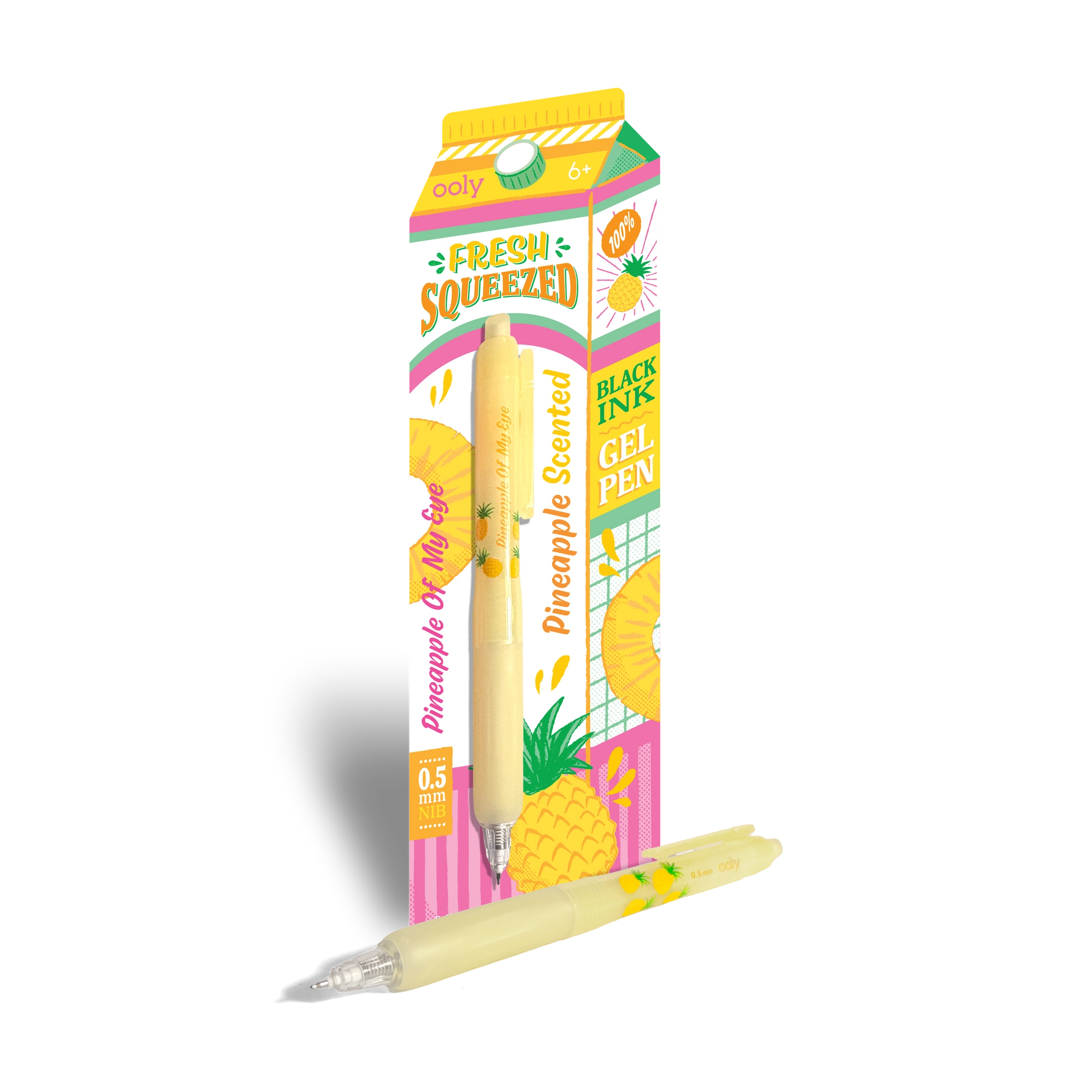Pineapple Fresh Squeezed Scented Gel Pen