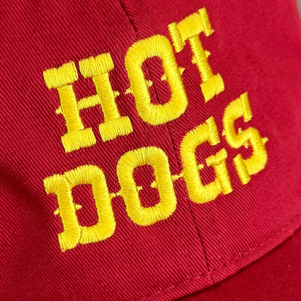 Hot Dogs Foodie Adult Dad Hat by The Silver Spider