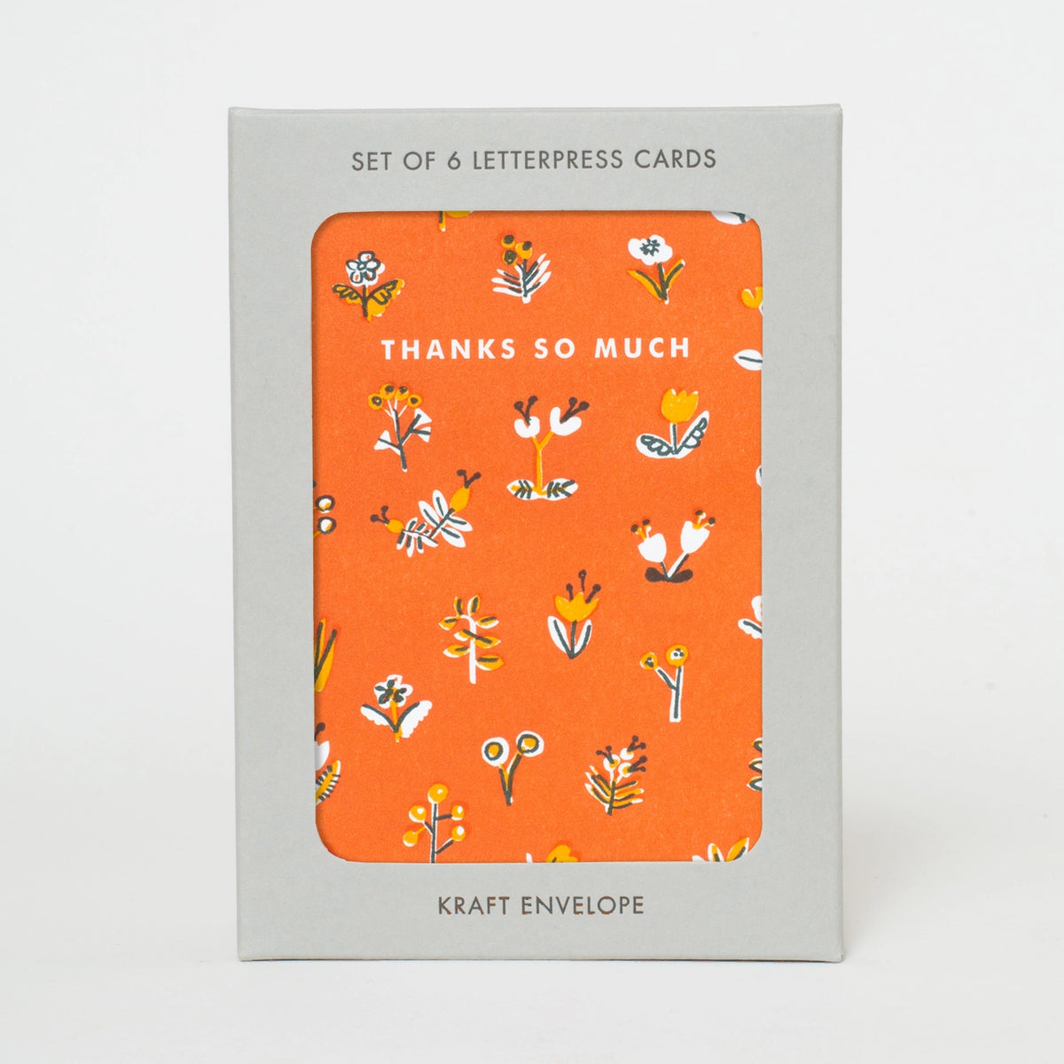 Thank You Little Flowers Card Box Set (6)