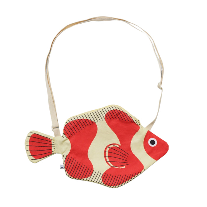 Clown Fish Shoulder Bag by Don Fisher