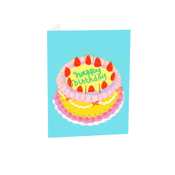 Ichigo Birthday Card by Carolyn Suzuki